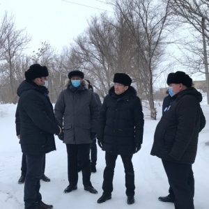 ПРИЕЗД ЗАМЕСТИТЕЛЯ АКИМА АКМОЛИНСКОЙ ОБЛАСТИ ТАТКЕЕВА МАЛГАЖДАРА САТТАРОВИЧА В ЖАРКАИНСКИЙ РАЙОН