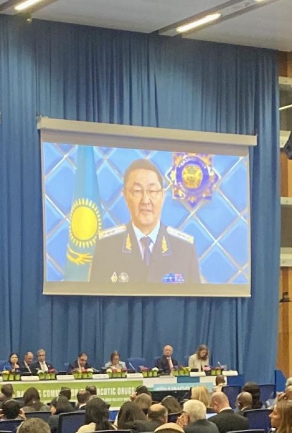 Қазақстан БҰҰ-ның Есірткі жөніндегі&nbsp;комиссиясында: қорғаныс стратегиясынан есірткі&nbsp;бизнесінің табыстарына жаһандық қарсы әрекетке&nbsp;көшу