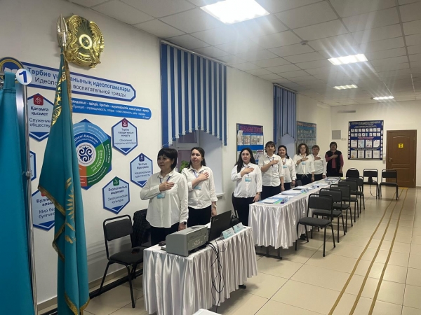 В Жаркаинском районе открылись избирательные участки