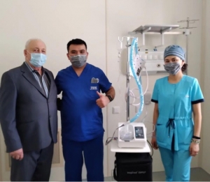 МЕДИКИ БЛАГОДАРЯТ МЕЦЕНАТА